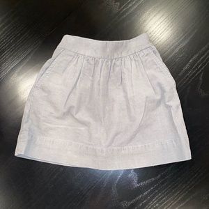 Crewcuts Girls' Corduroy Skirt in Grey, sz 4-5